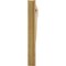 Ekena Millwork 5 1/2-in W x 46-in D x 46-in H Funston Slat Rough Cedar Woodgrain TimberThane Outlooker, Primed Tan OUTUR055X46X46FST24RCPR - alternate 5